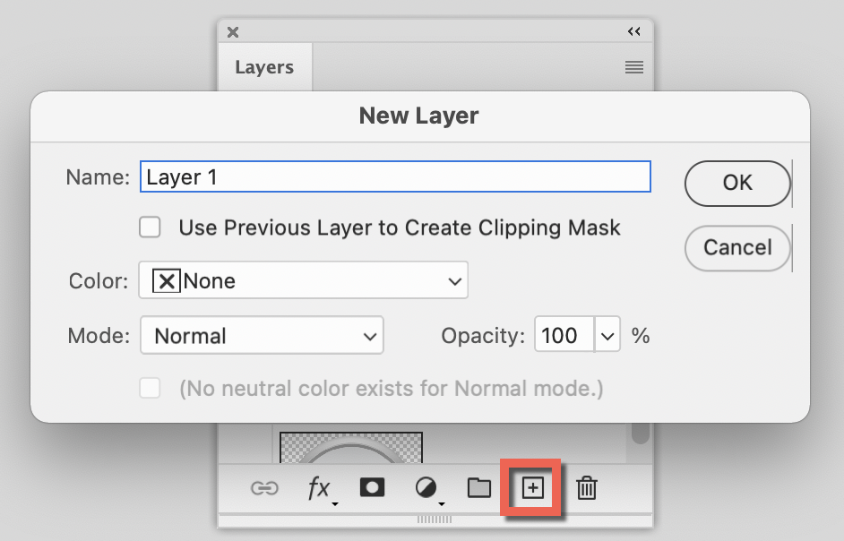 Solved New Layer Dialog Doesnt Open Adobe Community 13571252