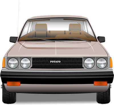 1980s Front Asian Sedan potato noframe.png