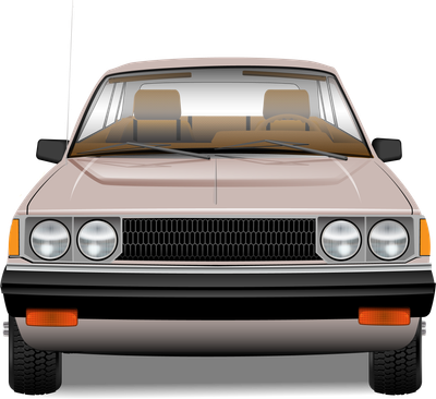 1980s Front Asian Sedan blank.png