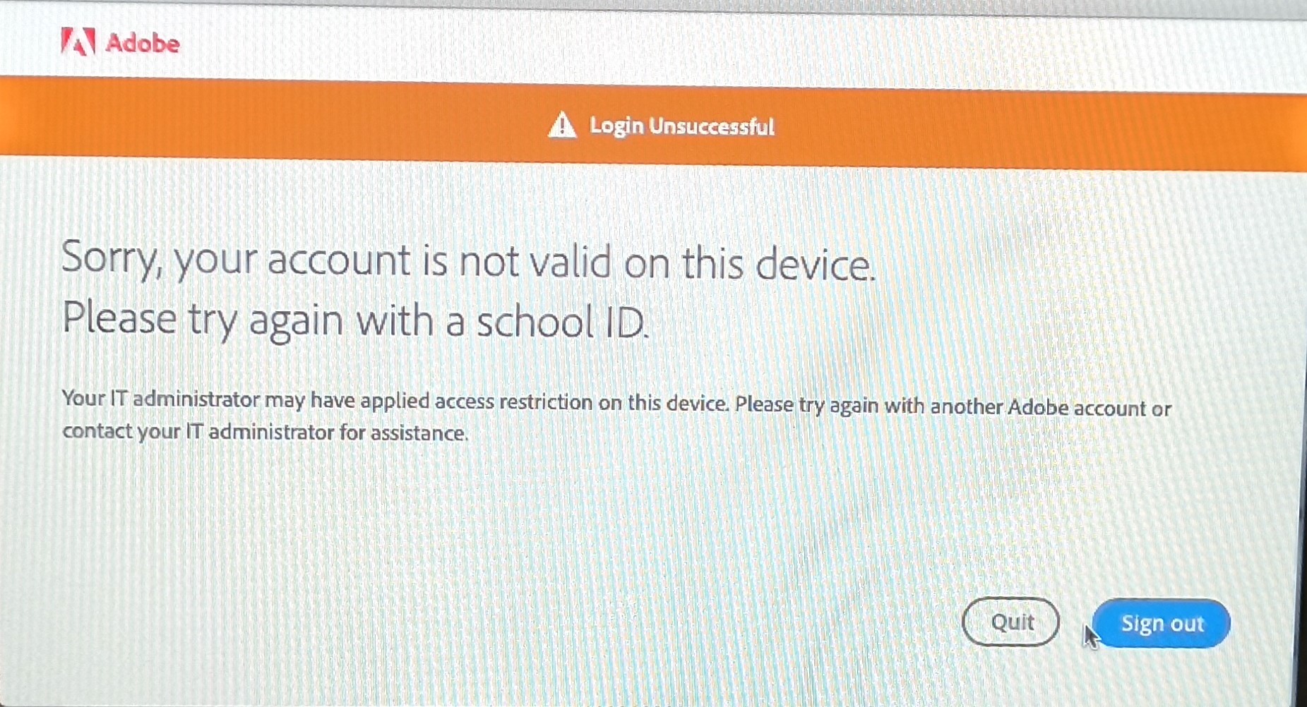 Solved: Problems logging into InDesign - Adobe Community - 13629150