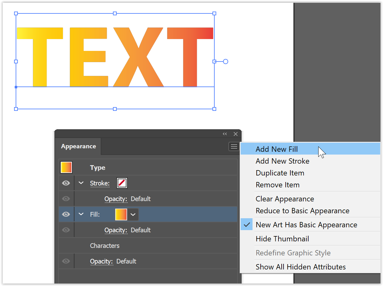 Solved: Cannot apply colorful gradient to text, only grays... - Adobe ...