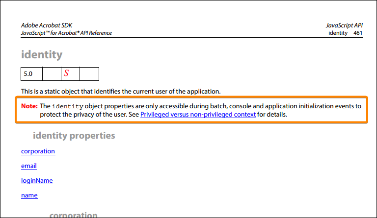 Solved: Javascript Identity su Pdf - Adobe Community - 13646191