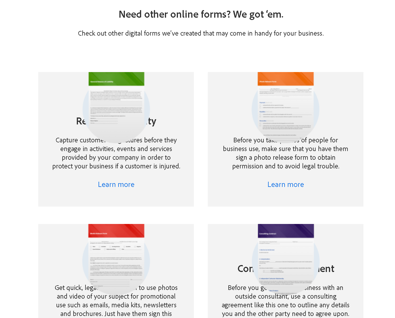 Looking for digital form templates - Adobe Community - 13652644
