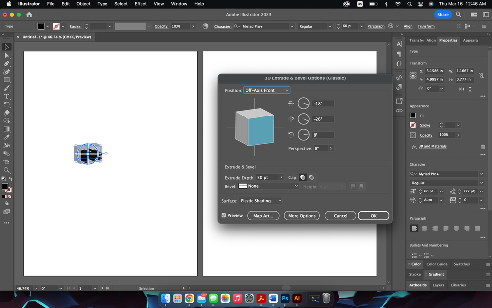 3D Rounded bevel effect in Illustrator - Software - Graphic Design Forum