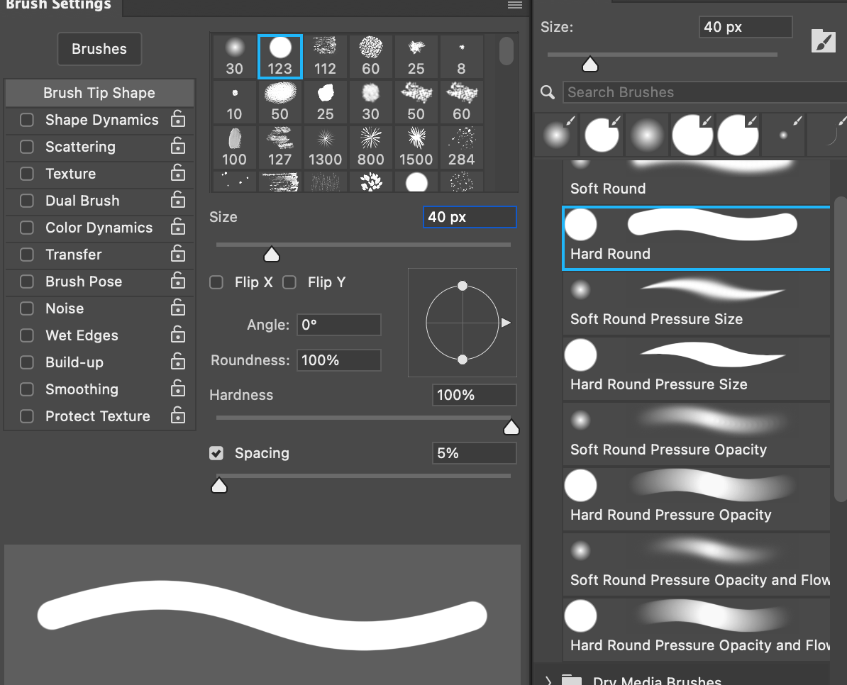 Solved: Photoshop (custom) brushes no longer have preview ... - Adobe ...