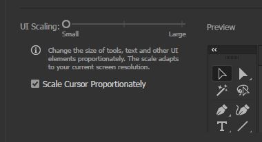 Solved: Illustrator UI scale issue - Adobe Community - 13657842