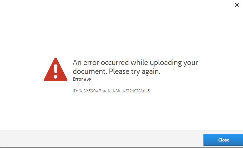 Solved: Adobe InDesign "Publish Online Error #39" - Adobe Community ...