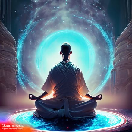 Firefly_A+monk meditating in a tranquil environment in cyberspace surreal animation_digital_9568.jpg