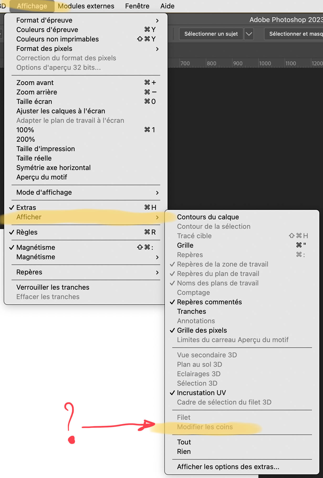PS language "français", traduction de "Edit pins" Adobe Community