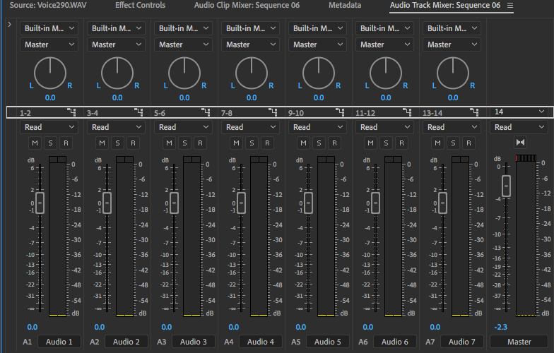 Adobe Premiere Audio Output Help - Adobe Community - 10894374