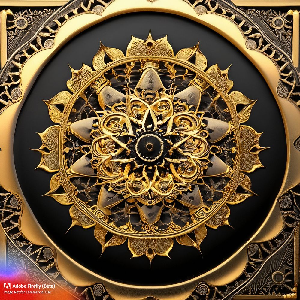 Firefly_intricate+mandala made of gold with shiny black trim_3d,dramatic_light_8076.jpg