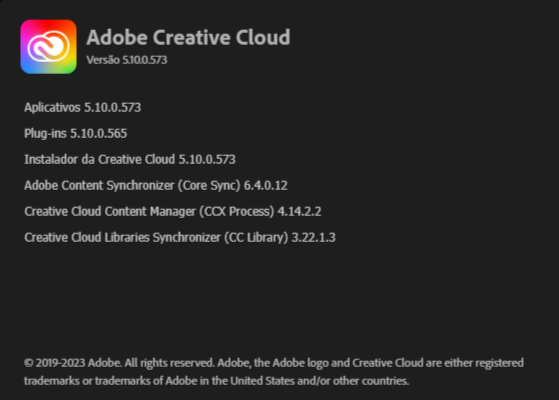 Baixar versões antigas de aplicativos da Adobe