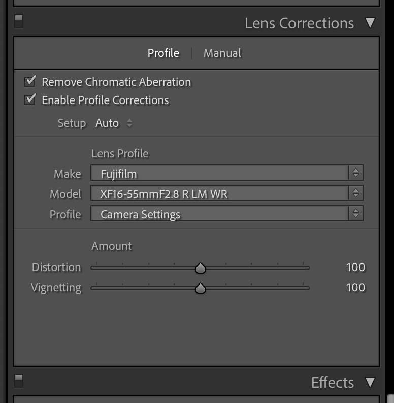 Camera Raw is not recognizing Fujifilm builtin le... Adobe Community