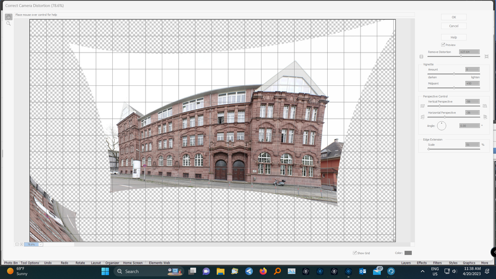 How to Correct a Photo's Perspective Distortion With GIMP