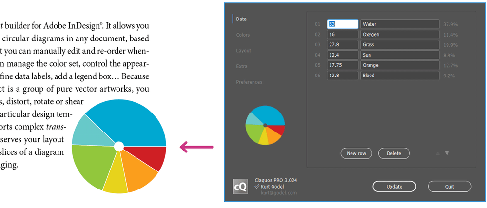 Claquos 3.0 for InDesign