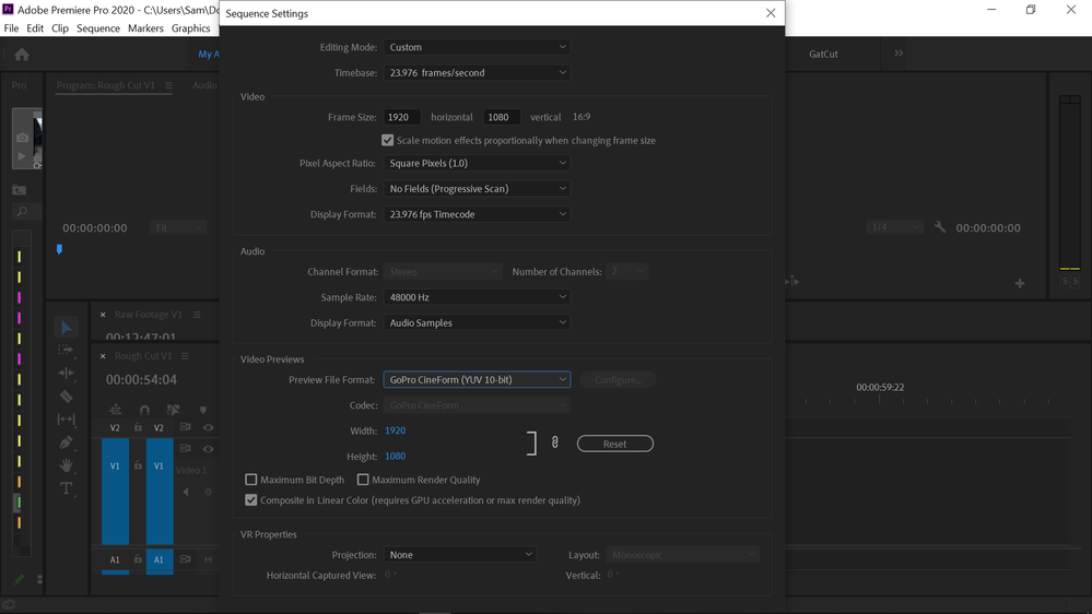 Panel too big at 150%