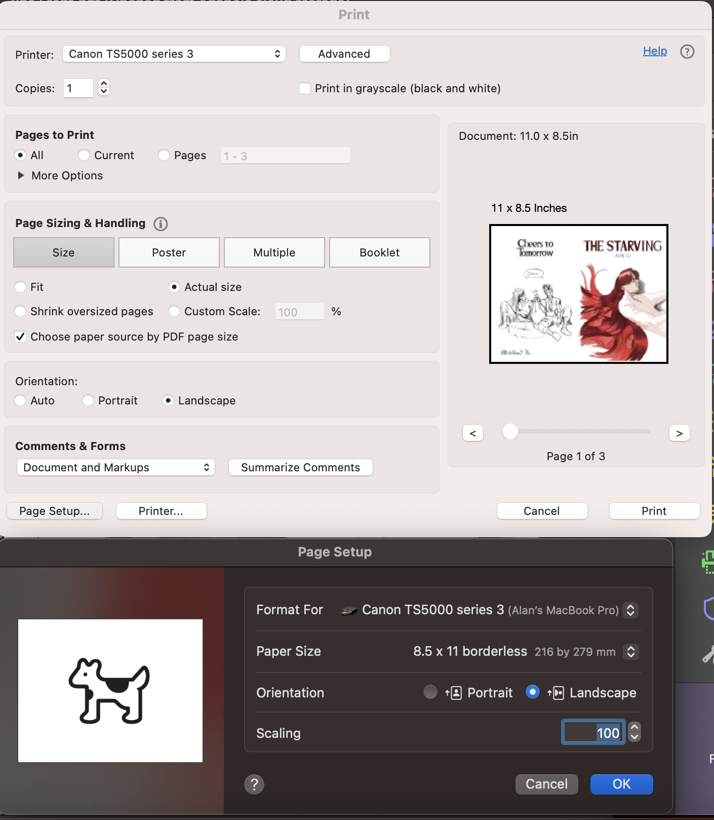 Printing with Borderless and white margins still a... Adobe Community