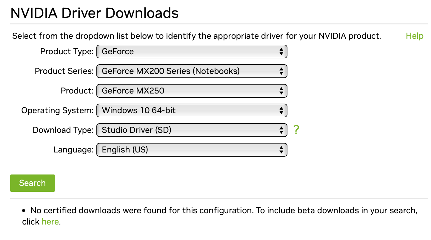 Nvidia mx250 online photoshop