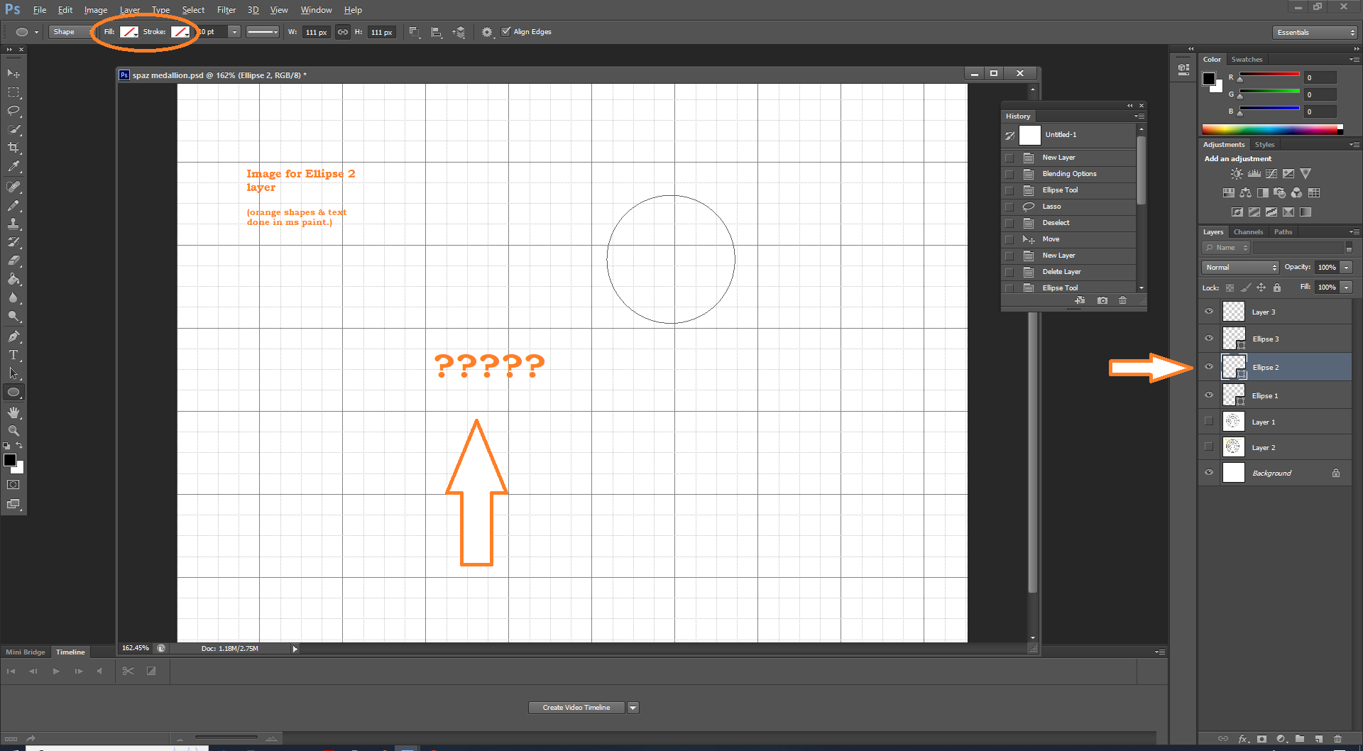 Solved: Separate Ellipse Layers Going Invisible? - Adobe Community ...