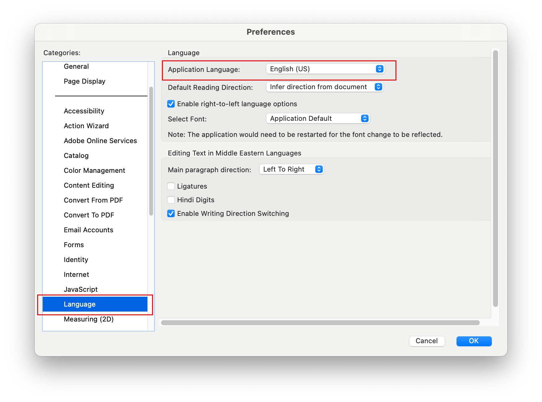 adobe acrobat reader with arabic support download