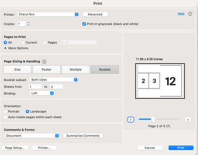 Solved: PDF Booklet Won't Print Properly - Adobe Community - 10146504