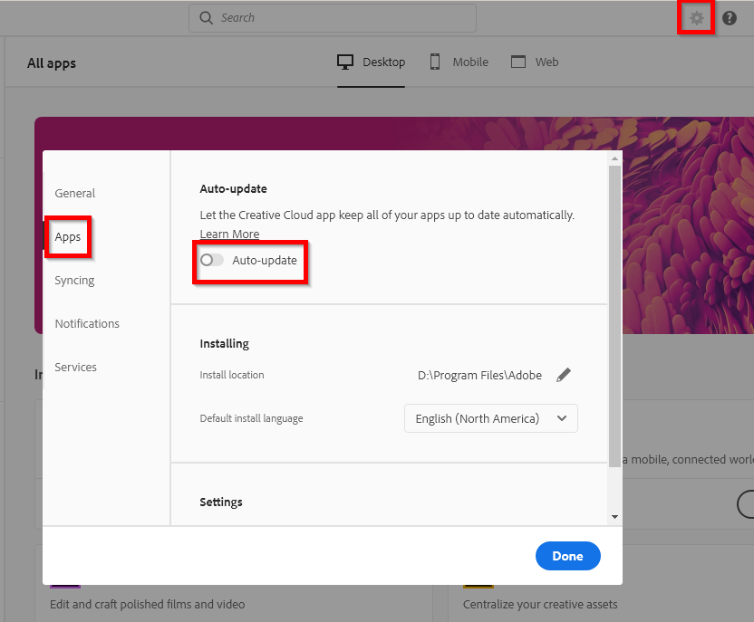 How to Turn Off Creative Cloud Notifications 