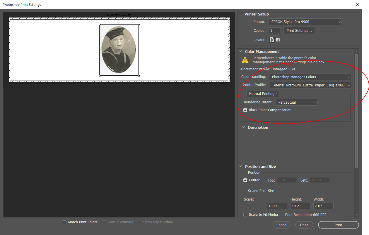 Solved Scanned photo is printing with red wash Page 2 Adobe