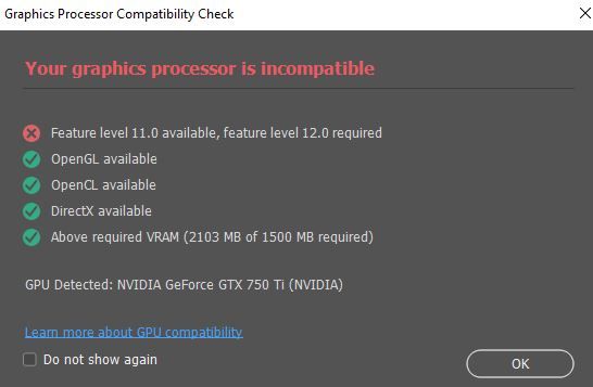 Graphics card incompatible.JPG