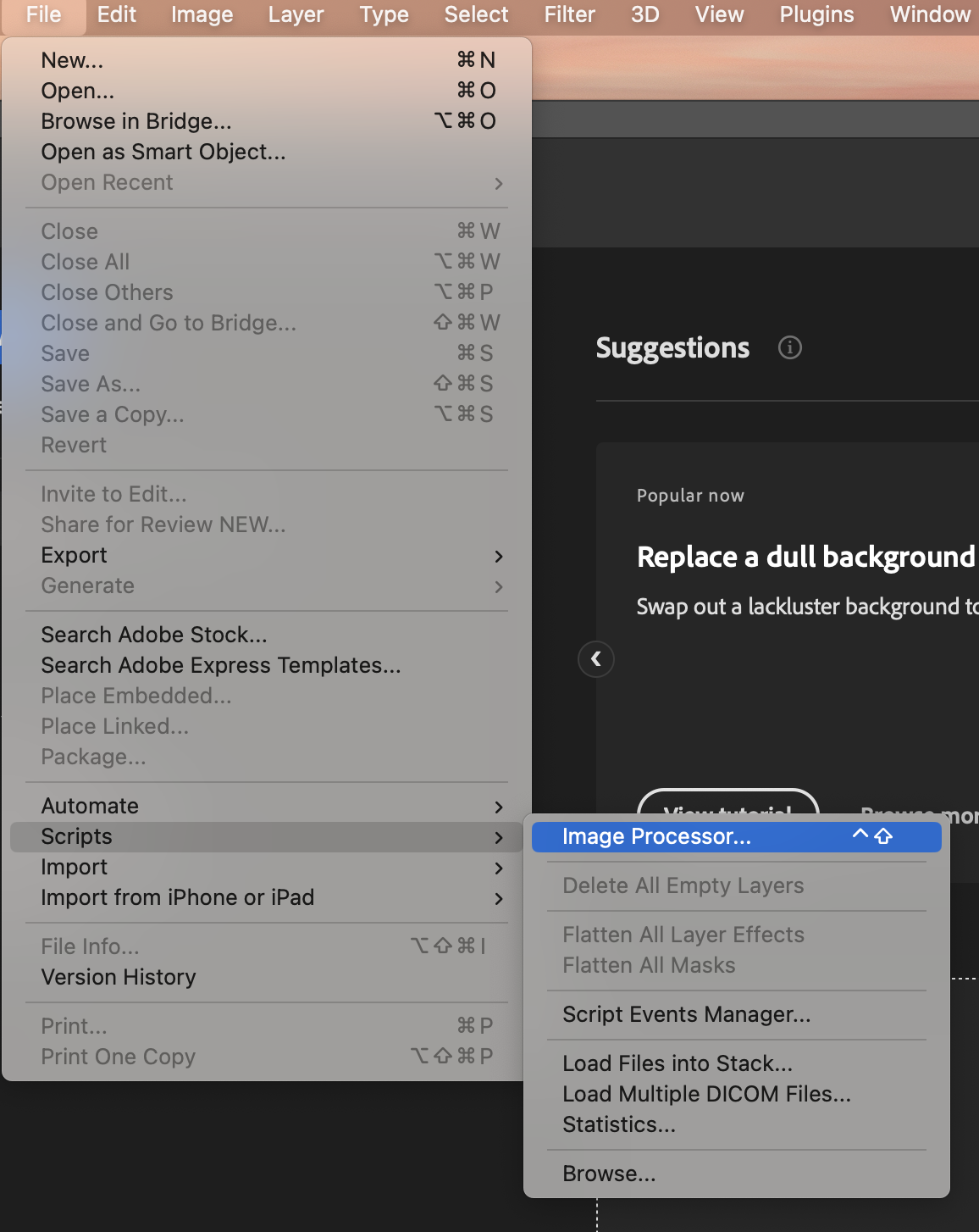 Menu Item Displays Keyboard Adobe Community