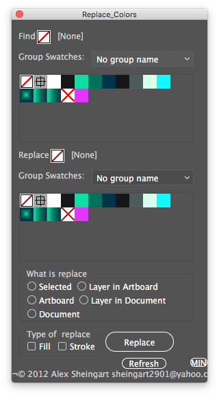 CMYK document Palette - colors are mismatching