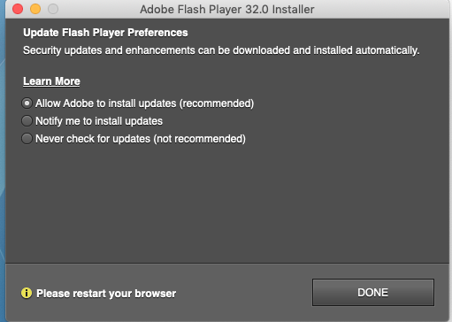 Install Flash Player Osx Dmg