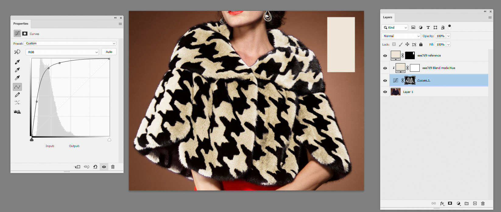 How to Make Houndstooth Pattern 