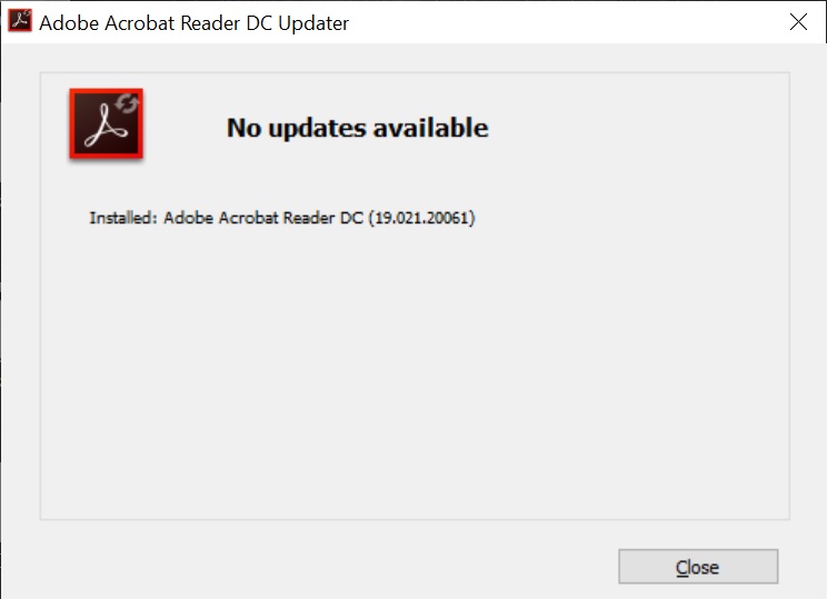 adobe acrobat reader dc download problem