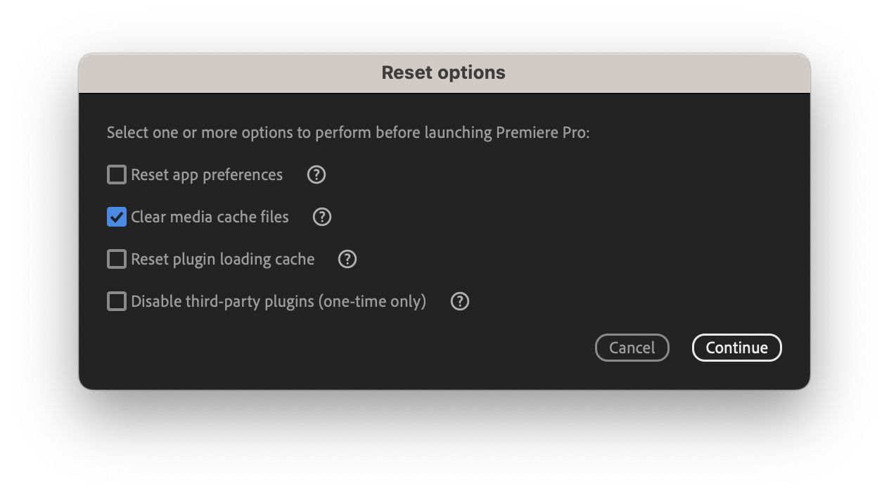 FAQ: How to clear your Media Cache in Premiere Pro - Adobe Community -  11017257