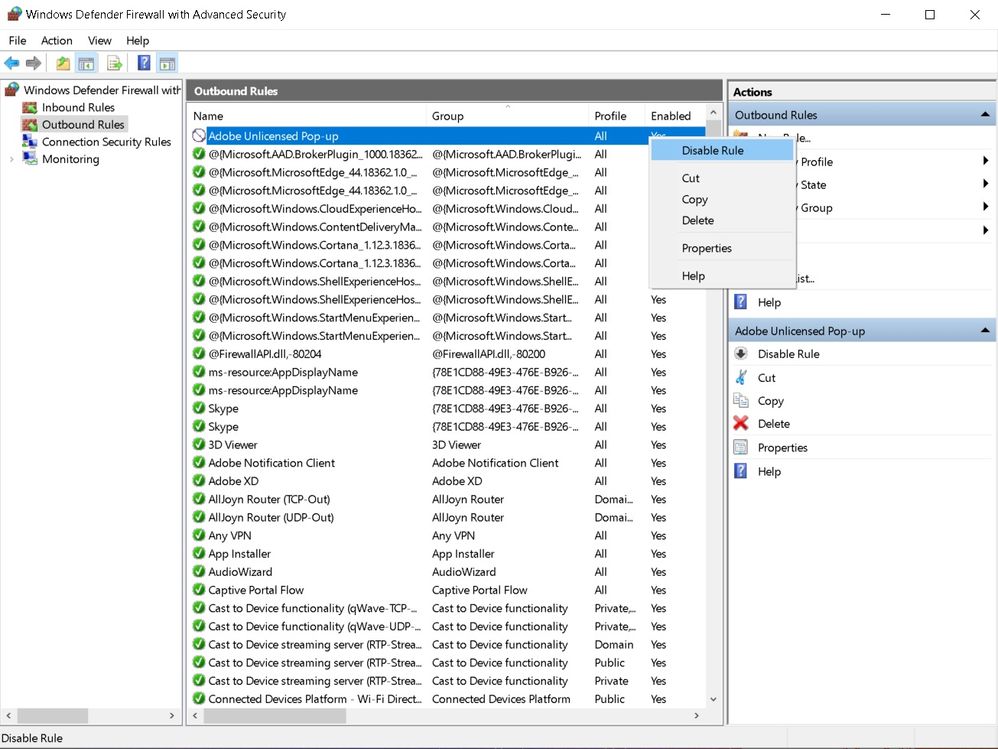 Step 3_Outbound Rules Adobe Unlicenced Pop-Up Disable rule.jpg