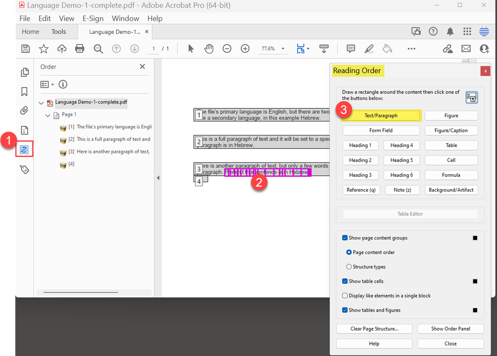 Manually add a <P> tag and convert it to <Span>.