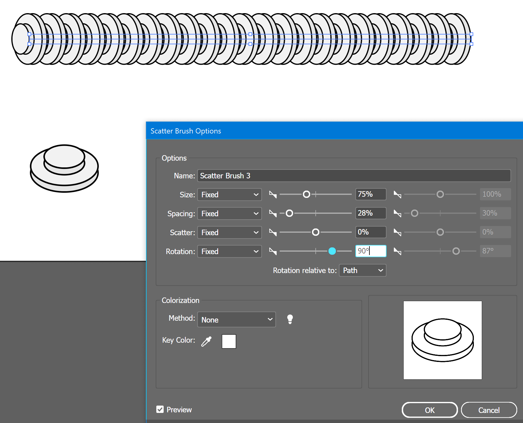 Solved Using brushes how to overlap the patterns Adobe Community