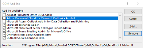 outlook adobe add in