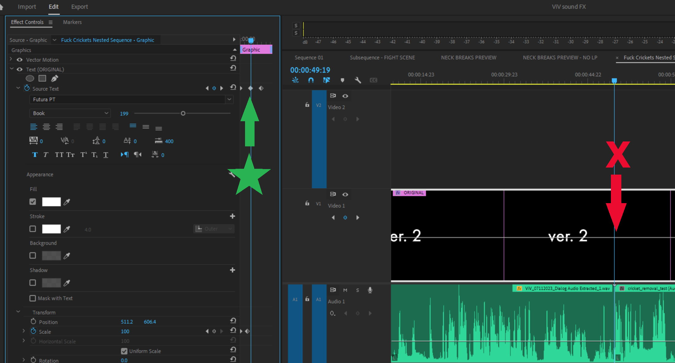 "Source Text" keyframes not showing up in timeline Adobe Community