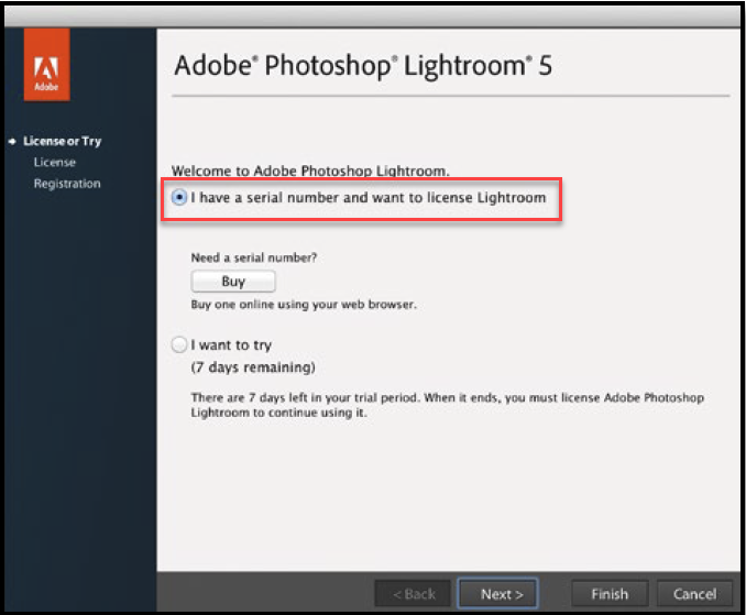 Photoshop Lightroom 5 buy online