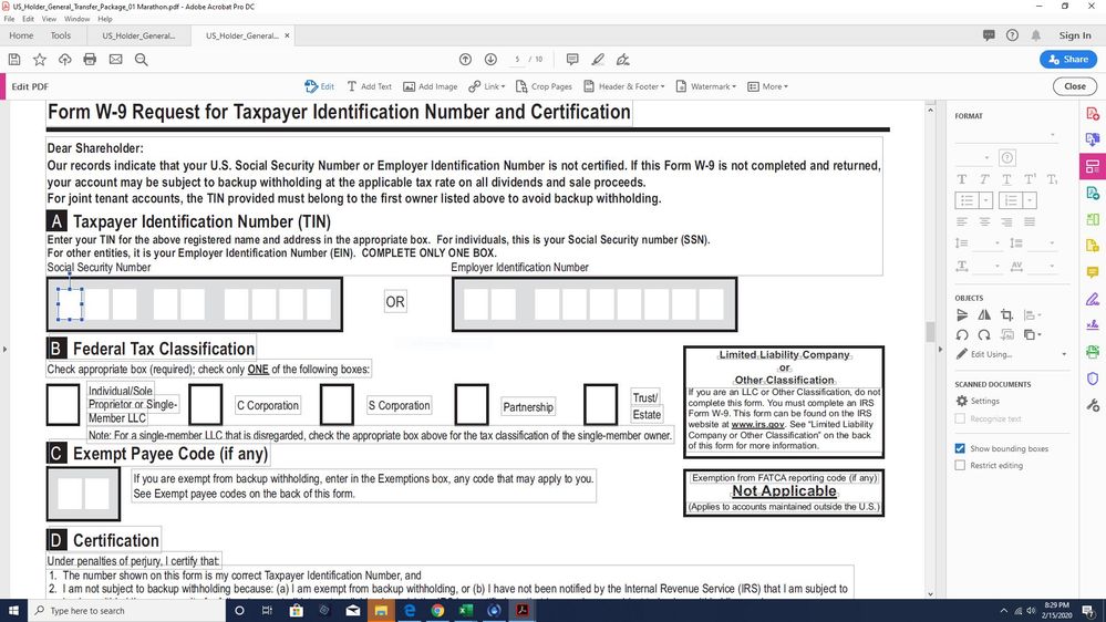 Cannot Type In Forms In Editable Pdf Within Blue B... - Adobe Community ...