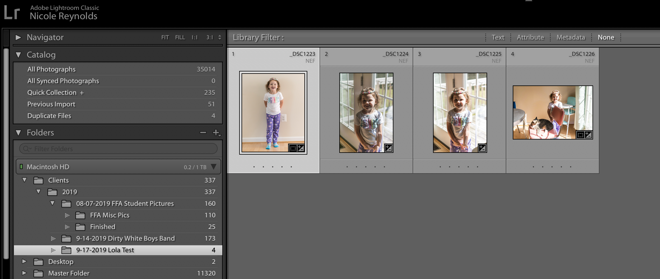 Solved: Lightroom edits disappeared after backing up to an... - Adobe ...