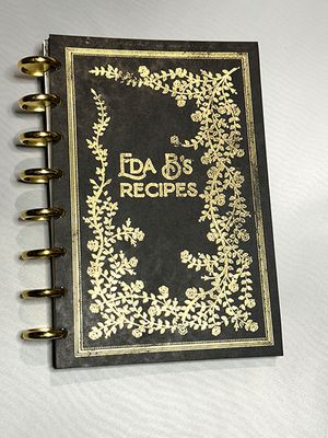 Cover (embossed using Cricut)