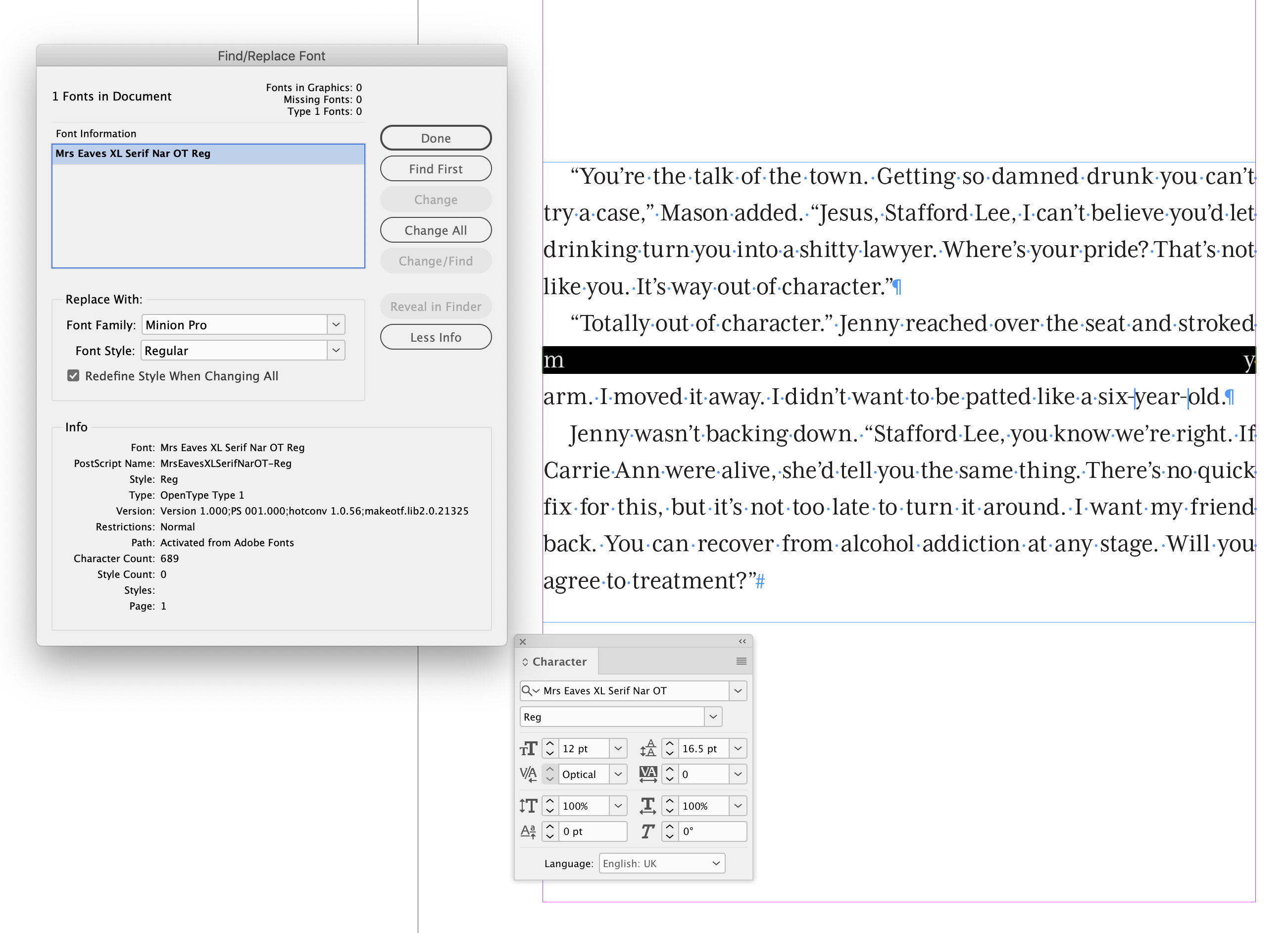 Re: Paragraph Justification Issue While Using Sing - Adobe Community 