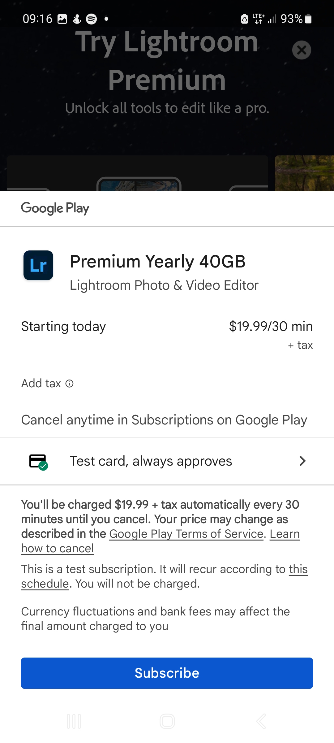 Pricing information incorrect in Google Play Store - Adobe Community ...