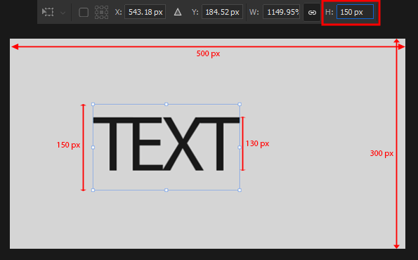 Solved: Resize text layer based on actual bounding box - Adobe ...