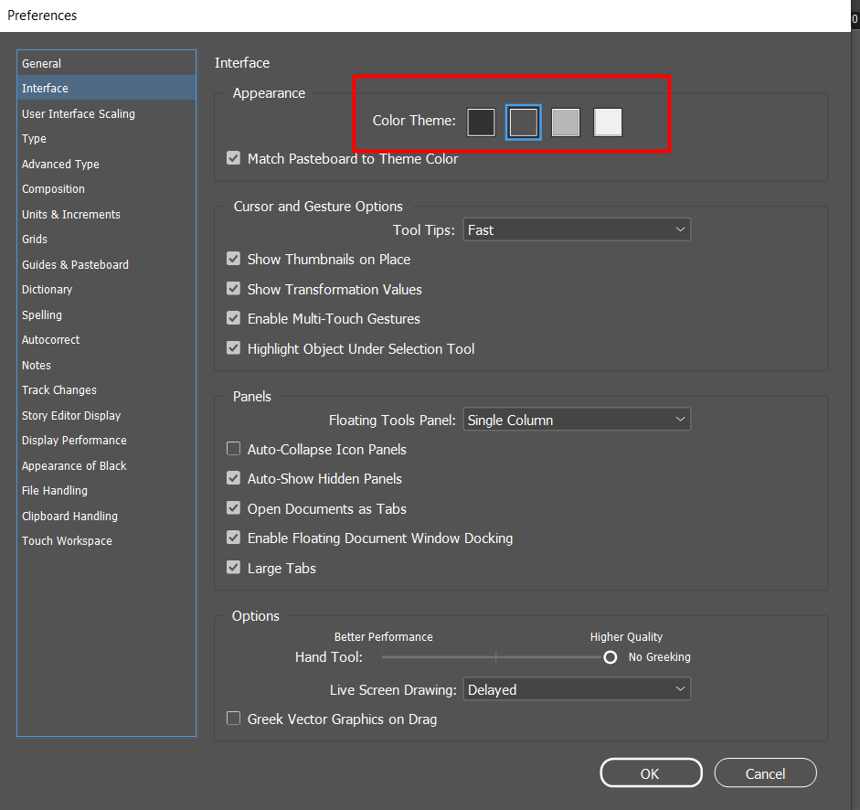Indesign menu bar not highlighting use of keyboard... Adobe Support