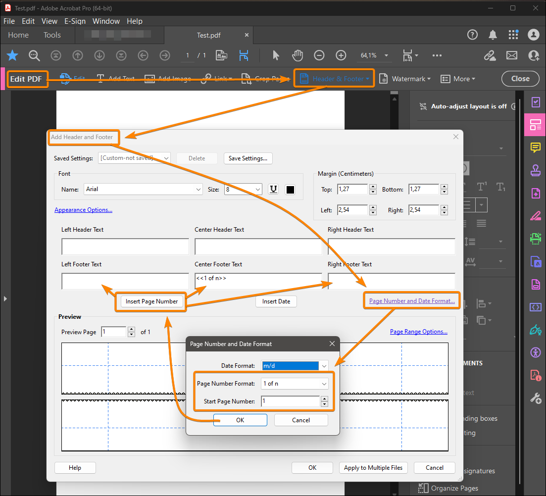 Re Apply Dynamic Stamp to all PDF pages at one cl Adobe