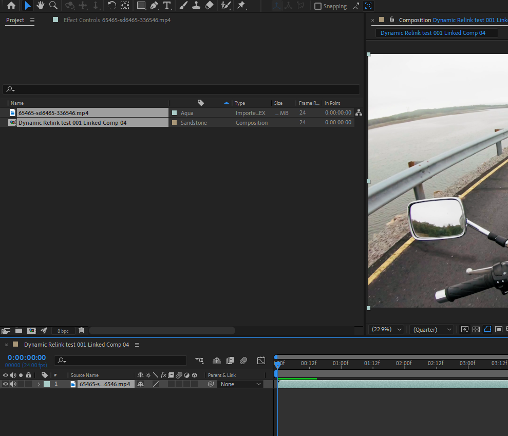 'Replace with After Effects composition' option do... - Adobe Community ...