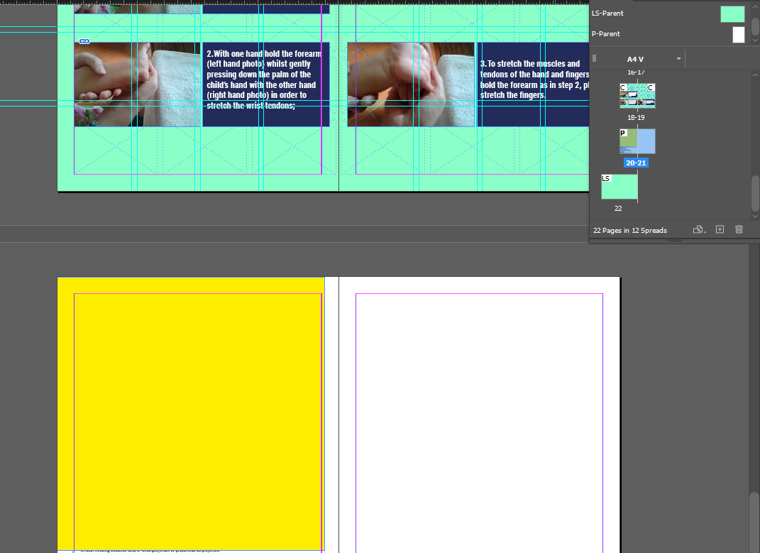 How to make "Section Break" page in Indesign? Adobe Community 14076090